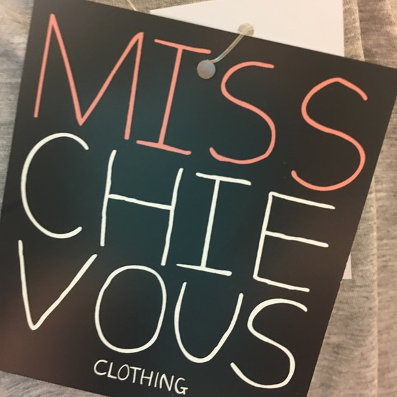 “Misschievous” Tank Top💜 NWT - Picture 5 of 7